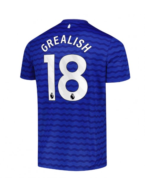 Everton Jack Grealish #18 Replika Hemmakläder 2025-26 Kortärmad Everton Jack Grealish #18 Replika Hemmakläder 2025-26 Kortärmad